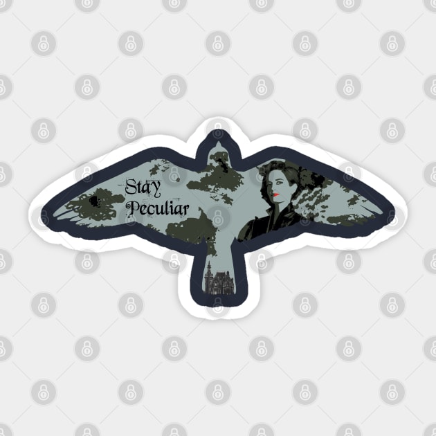 Stay Peculiar Sticker by EagleFlyFree